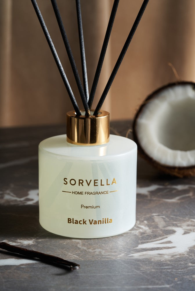 BLACK VANILLA Premium-Diffusor für Zuhause