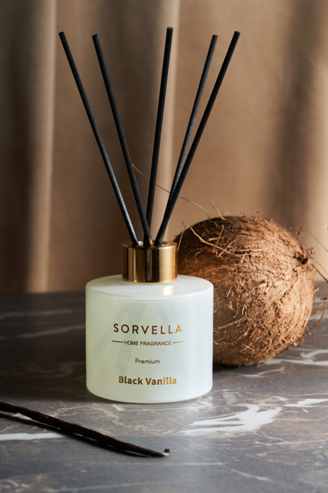 BLACK VANILLA Premium-Diffusor für Zuhause